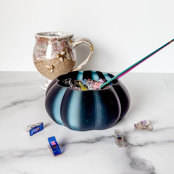 Large Pumpkin Craft Bowl - Dark Magic - Designed by Newt!