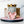 Load image into Gallery viewer, Itty Bitty Mouse Craft Bowl - Pastel Rainbow - Peach
