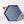 Load image into Gallery viewer, Hexagon Craft Tray - Honeycomb Base with Grips - Purple Chrome