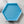 Load image into Gallery viewer, Hexagon Craft Tray - Honeycomb Base with Grips - Ocean Blue