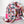 Load image into Gallery viewer, As Seen On OklaRoots - Pink Floral Mini Backpack