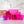 Load image into Gallery viewer, Classic Boxy Bag - Two Tone - Set of 3 - Magenta - Acrylic Template