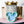 Load image into Gallery viewer, Itty Bitty Mouse Craft Bowl - Classic Rainbow - Blue