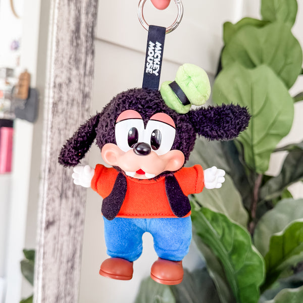 From Our Stash - Mickey Family Cute Together Keychain Series Figures - Goofy - Box Open On Bottom