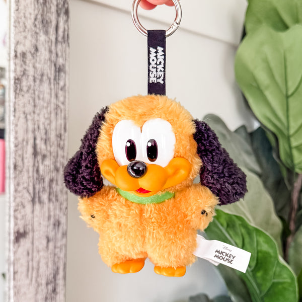 From Our Stash - Mickey Family Cute Together Keychain Series Figures - Pluto - Box Open On Bottom