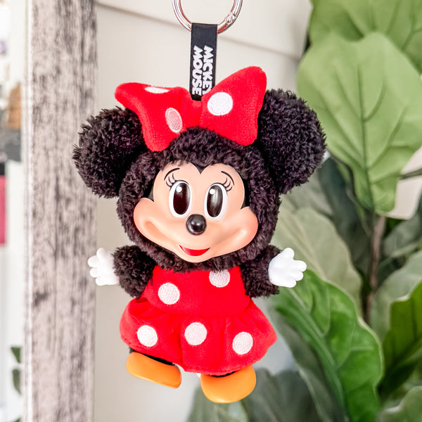 From Our Stash - Mickey Family Cute Together Keychain Series Figures - Minnie - Box Open On Bottom