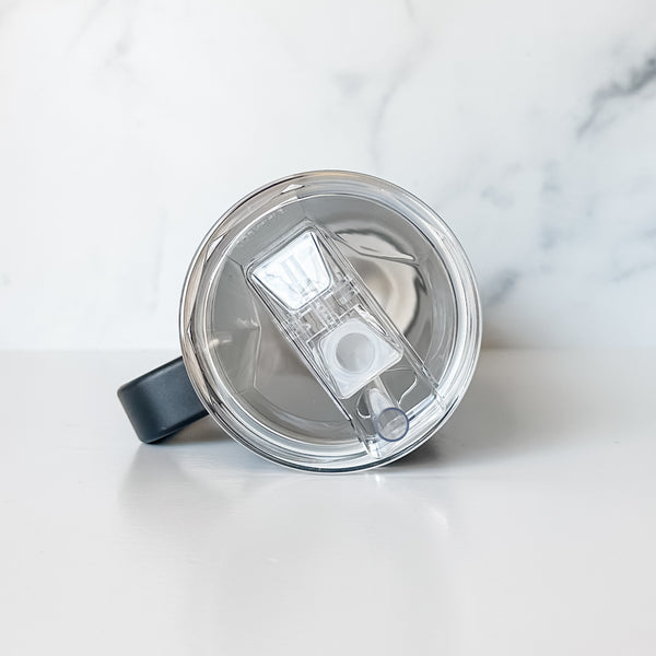 Zhuzh - Matte Black - Corkcicle 40oz Cruiser With Plastic Straw