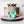 Load image into Gallery viewer, Itty Bitty Mouse Craft Bowl - Classic Rainbow - Teal