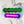 Load image into Gallery viewer, Bubble Zipper Accent Template - Purple - 3 Sizes Available