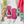 Load image into Gallery viewer, Rounded Fancy Straps - Size 1.5" Webbing To 1" Hook - Pink - Set of 3 - Acrylic Template