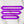 Load image into Gallery viewer, Hard Corners Zipper Accent Template - Purple - 3 Sizes Available