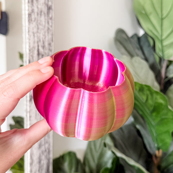 Medium Pumpkin Craft Bowl - Cherry Limeade - Designed by Newt!