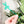 Load image into Gallery viewer, Scissors Drink Swizzle Stick - Mint - Sold Individually