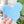 Load image into Gallery viewer, Tiered Large Mouse Shaped Craft Bowl - Glow Blue - Solid Top
