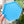 Load image into Gallery viewer, Hexagon Craft Tray - Honeycomb Base with Grips - Aqua Ombre