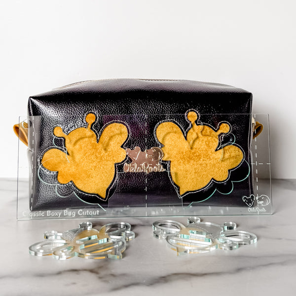 Bee Buddies for Classic Boxy Bag - CutOuts - SODA - An Applique Template