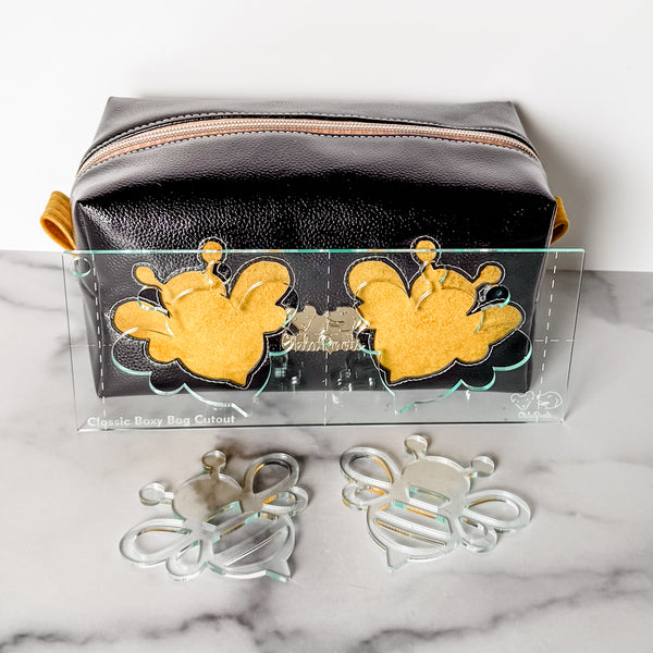 Bee Buddies for Classic Boxy Bag - CutOuts - SODA - An Applique Template