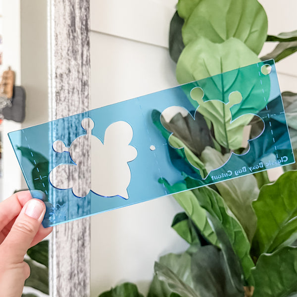 Bee Buddies for Classic Boxy Bag - CutOuts - BLUE - An Applique Template