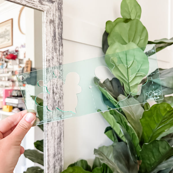 Bee Buddies for Classic Boxy Bag - CutOuts - LIGHT GREEN - An Applique Template