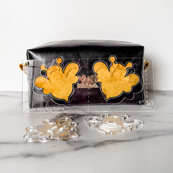 Bee Buddies for Classic Boxy Bag - CutOuts - CLEAR - An Applique Template