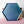 Load image into Gallery viewer, Hexagon Craft Tray - Honeycomb Base with Grips - Purple Chrome