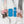 Load image into Gallery viewer, SQUARED Fancy Straps - Size 1" - BLUE - Set of 3 - Acrylic Template