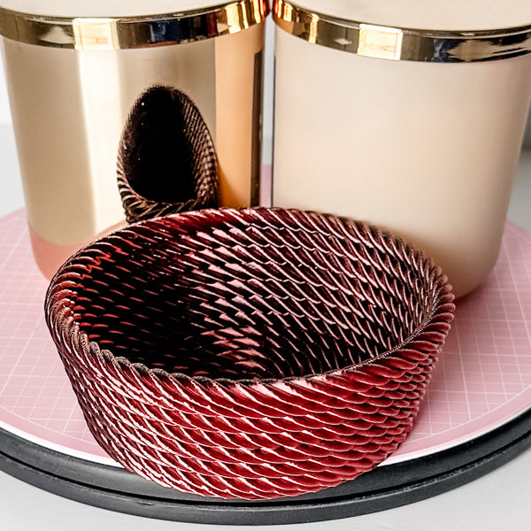 Medium Rope Craft Bowl - Lava