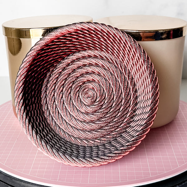 Medium Rope Craft Bowl - Lava