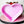 Load image into Gallery viewer, Tiered Large Heart Shaped Craft Bowl - Pink Gem