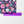Load image into Gallery viewer, Purple OklaRuler : 1" x 6" Clear Ruler
