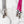 Load image into Gallery viewer, ROUNDED Fancy Straps - Size 1" Webbing to 1/2" Hook - FROST - Set of 3 - Acrylic Template