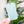 Load image into Gallery viewer, SQUARED Fancy Straps - Size 1" Webbing to 1/2" Hook - FROSTED SEAFOAM - Set of 3 - Acrylic Template