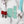 Load image into Gallery viewer, SQUARED Fancy Straps - Size 1" Webbing to 1/2" Hook - LIGHT GREEN - Set of 3 - Acrylic Template