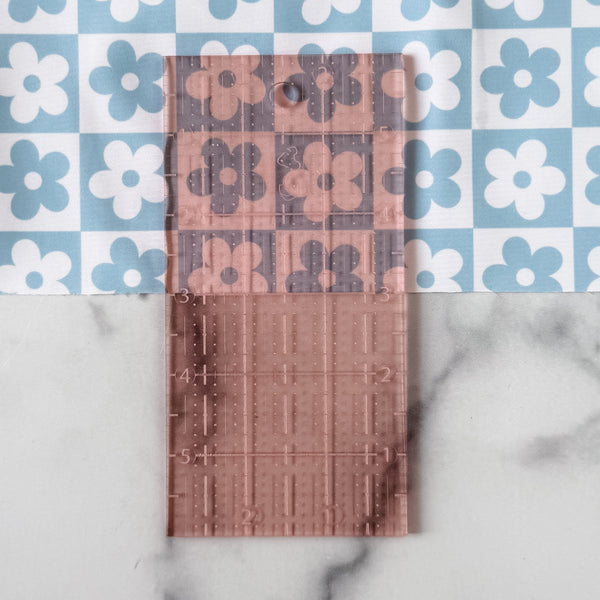 3" x 6" OklaRuler - Rose Gold