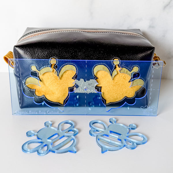 Bee Buddies for Classic Boxy Bag - CutOuts - OCEAN - An Applique Template