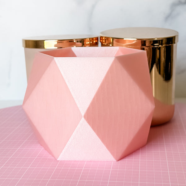 Large Jewel Craft Bowl - Blush