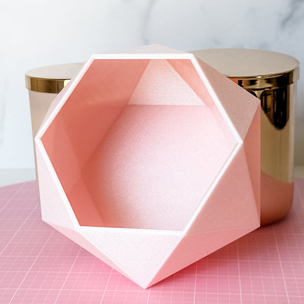 Large Jewel Craft Bowl - Blush