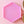 Load image into Gallery viewer, Hexagon Craft Tray - Honeycomb Base with Grips - Pink Gem