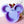 Load image into Gallery viewer, Tiered Large Mouse Shaped Craft Bowl - Violet