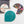 Load image into Gallery viewer, Boxed Round Accent - 1.5"/2.5"/3.5"/4.5" - Teal - Acrylic Template