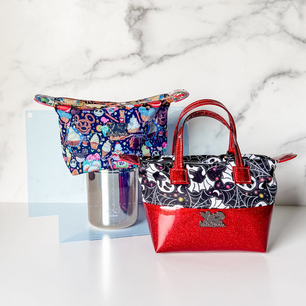 Mini Picnic Pouch / Purse Acrylic Template FULL PANEL ADD ON - OCEAN - Single Template