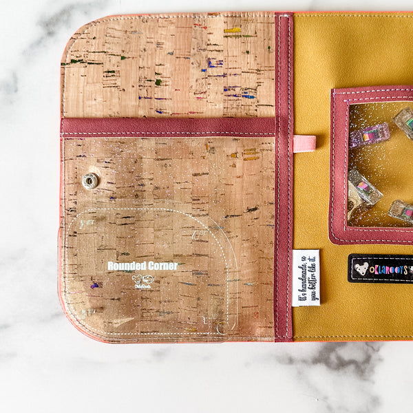 1-2-3-4 Inch Rounded Corners  - Soda -  Acrylic Template