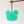 Load image into Gallery viewer, Pumpkin Ears - Mint - Hanging Charm - Sold Individually