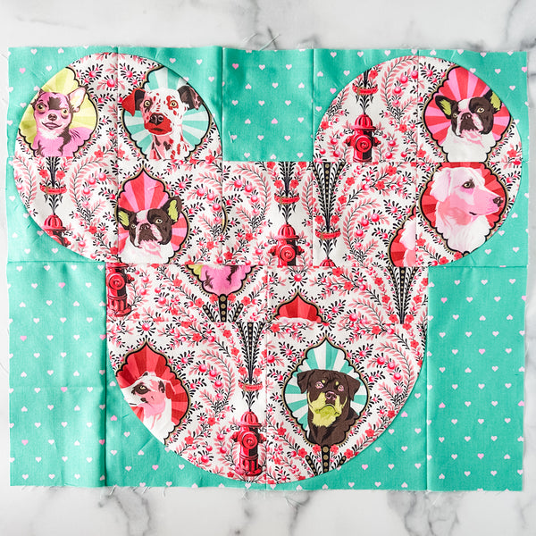 LARGE Magic Maker Quilt Block - Frost -  Acrylic Template - Set of 7