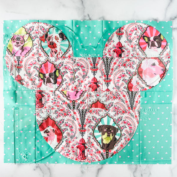 LARGE Magic Maker Quilt Block - Soda -  Acrylic Template - Set of 7