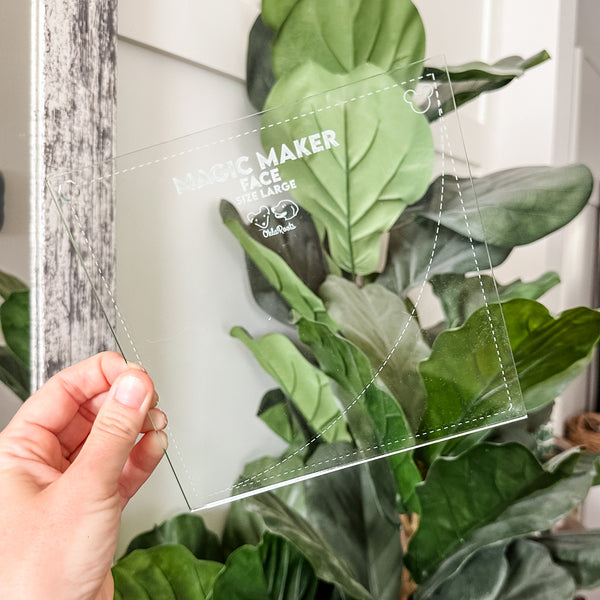 LARGE Magic Maker Quilt Block - Soda -  Acrylic Template - Set of 7