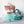 Load image into Gallery viewer, Mini Picnic Pouch / Purse Acrylic Templates - Frosted Seafoam - Set of 6
