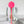 Load image into Gallery viewer, Make Something Drink Swizzle Stick- Hot Pink - Sold Individually