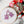 Load image into Gallery viewer, Purple Foil Flake - Hanging Embroidery Floss Holder - Sold Individually