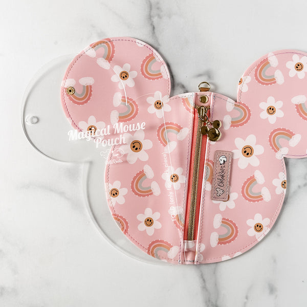 Magical Mouse Zip Pouch - Clear -  Acrylic Template
